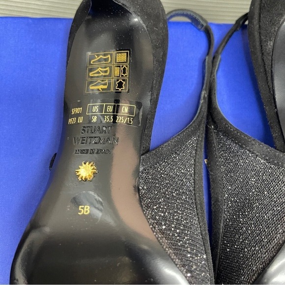 NIB STUART WEITZMAN Stuart 75 Slingback Pump, Size 5 - Picture 7 of 9